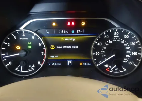 2017 Nissan Murano Platinum z USA, uszkodzony, nr VIN 5N1AZ2MH0HN175218